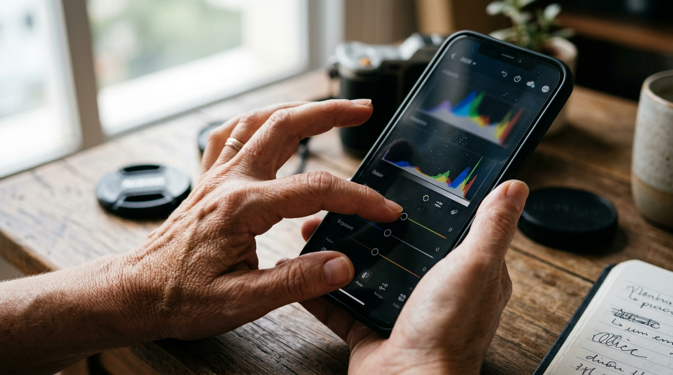 Imagem ilustrativa: Como editar fotos no celular e ficar profissional em 2024? — detalhe complementar