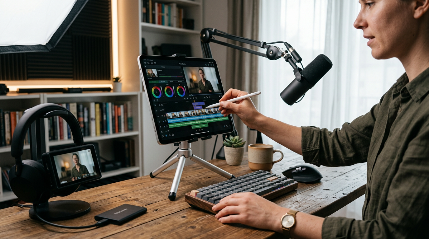 Imagem ilustrativa: Melhor app para editar videos para youtube: 5 opções para 2026 — detalhe complementar
