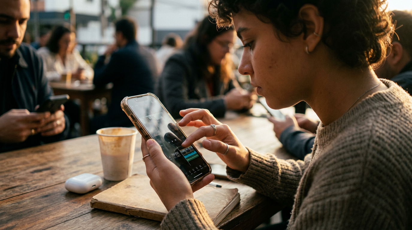Imagem ilustrativa: Qual editor os tiktokers usam? Conheça os apps de 2026 — detalhe complementar